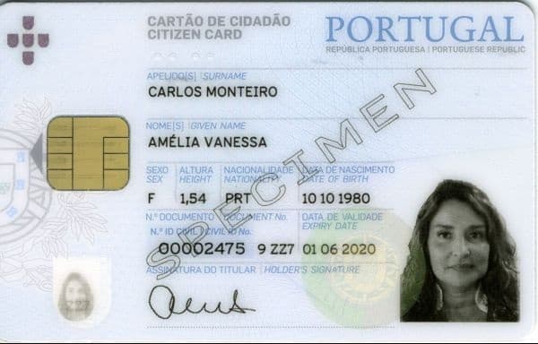 Dowód osobisty — Portugalia