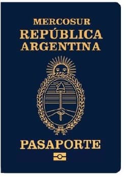 Paszport — Argentyna