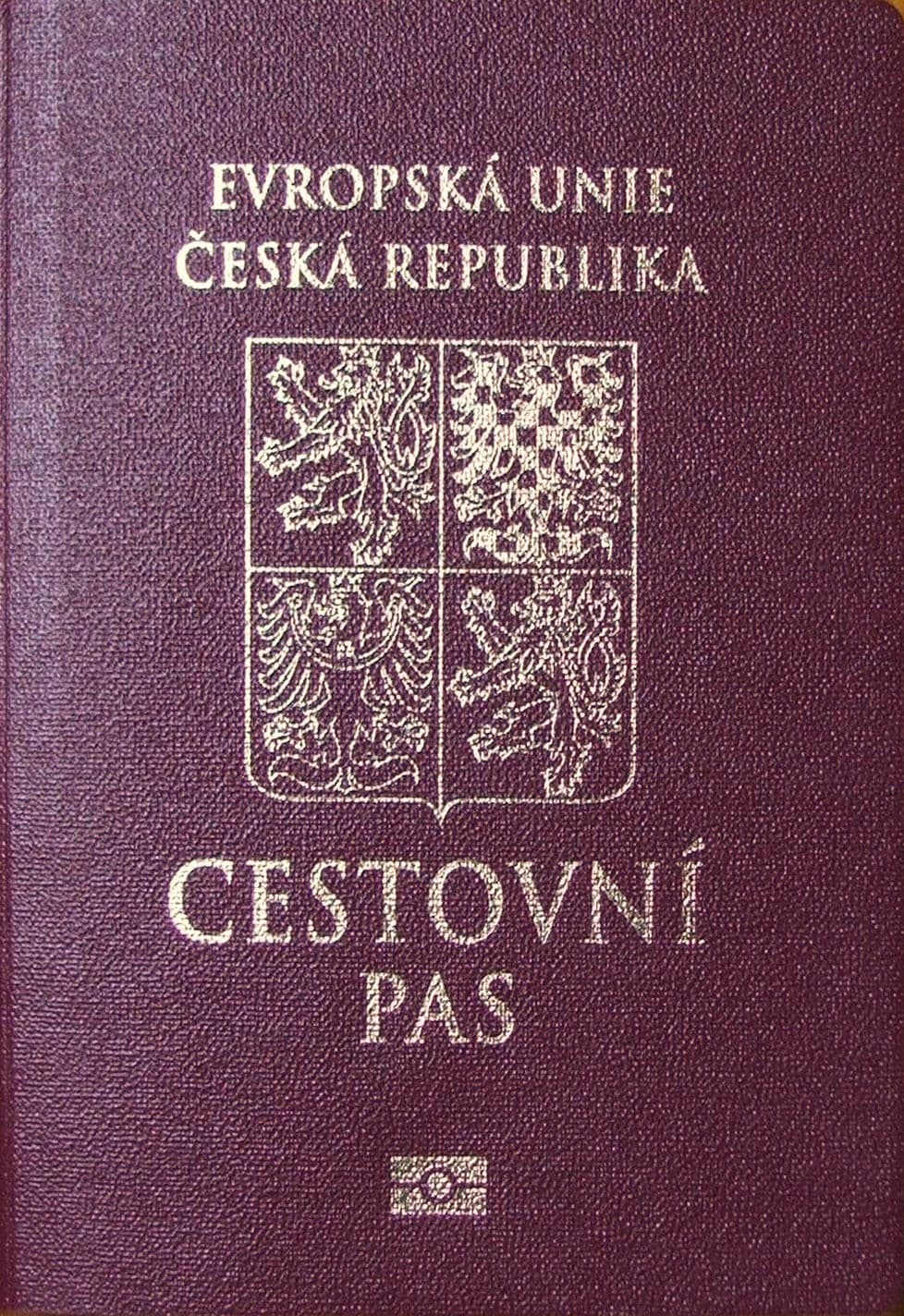 Paszport — Czechy