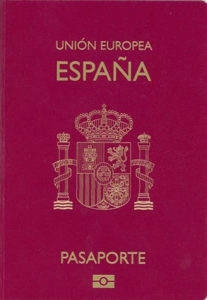Paszport — Hiszpania