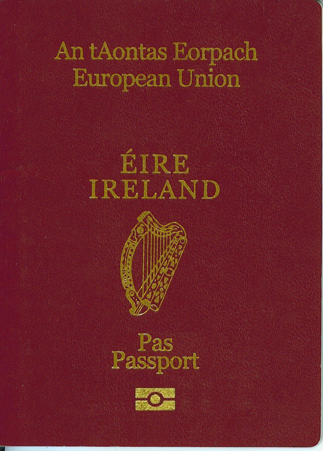 Paszport — Irlandia