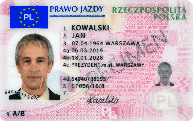 Prawo jazdy — Polska