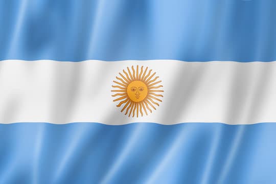 Flaga — Argentyna