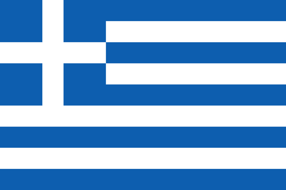 Flaga — Grecja